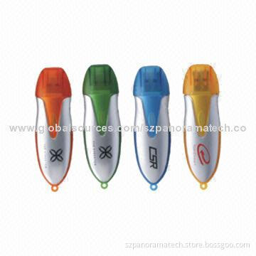 Classic USB Flash Drives/Disks, Original Samsung Chip, 1 to 8GB, Different Colors Available